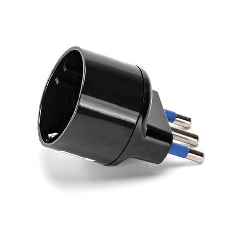 Adattatore a 1 via P30 Aigostar 16A - nero 228842